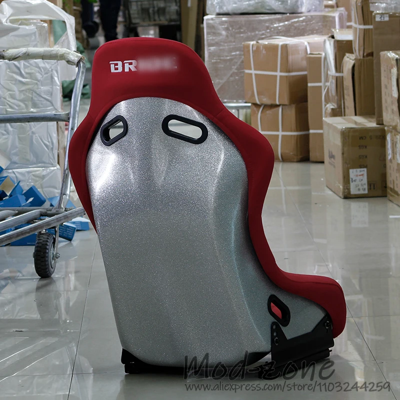 Фото BRD VIOS III LOWMAX Легкие подушки из углеродного волокна, стекловолокна, красные подушки BRD JDM, тюнинг автомобиля, фиксированное ведро, гоночное сиденье №5