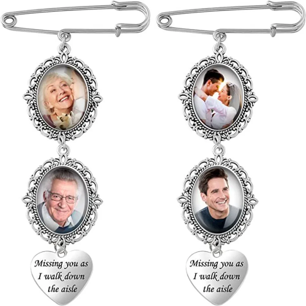 Овальная подвеска для невесты в виде романтичного сердца античная серебряная