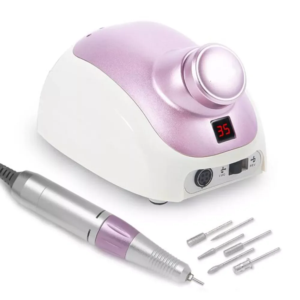 

35000RPM Electric Nail Drill Machine Manicure Pedicure Drill Milling Manicure Nail File nail drill bit Nail Equipment Set