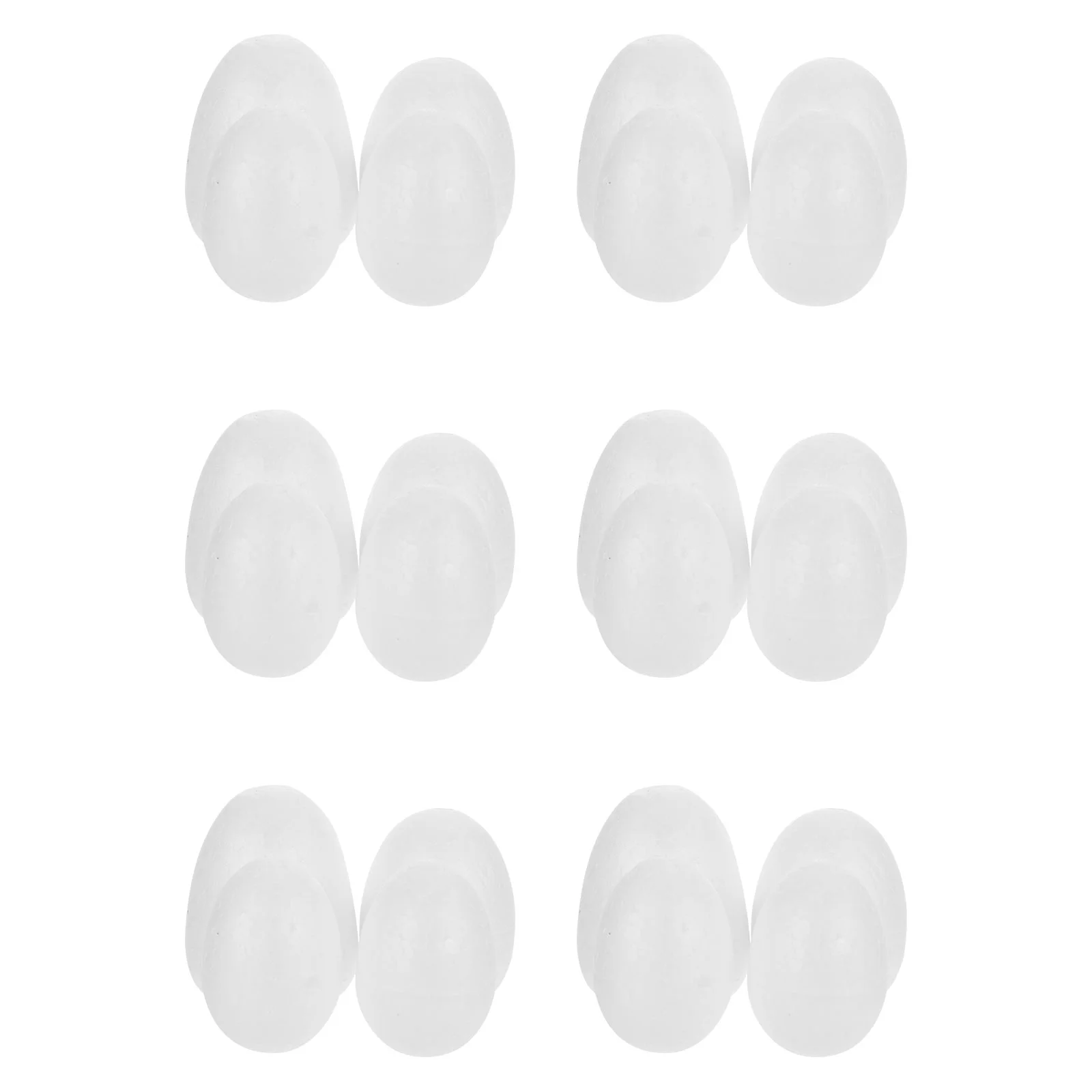 

Foam Eggs Easter Egg Craft Holiday Styrofoam Supplies White Party Crafts Decor Making Fake Shaped Diy