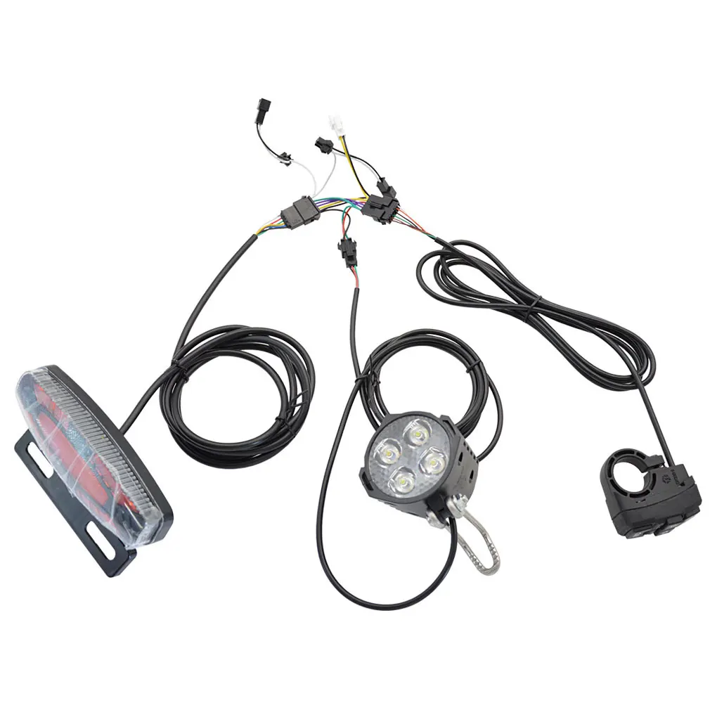 

Taillight Set Cycling Supplies Bake Lamp High Brightness Professional Craftsmanship Space Saving Compact Size Turn Light