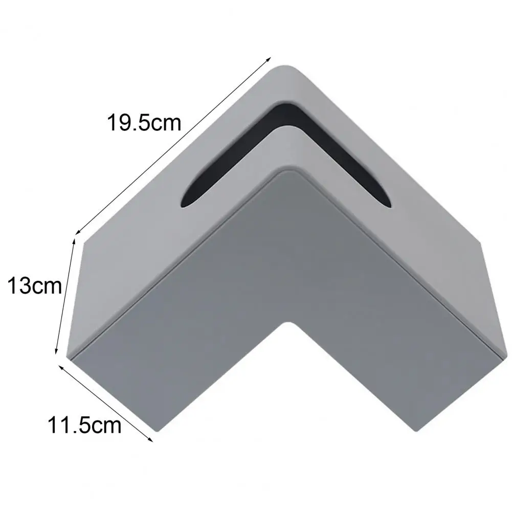 

Popular Paper Holder Long Lasting Napkin Box Unique Shape Decorative Paper Dispenser Napkin Holder Corrosion Resistant