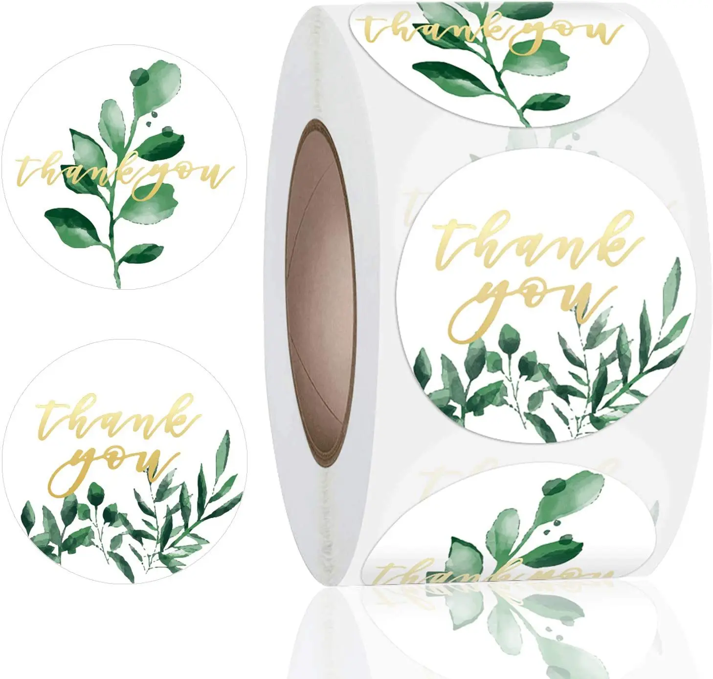 

50 stickers/roll-to-roll thank-you stickers decorative gift series sticker labels
