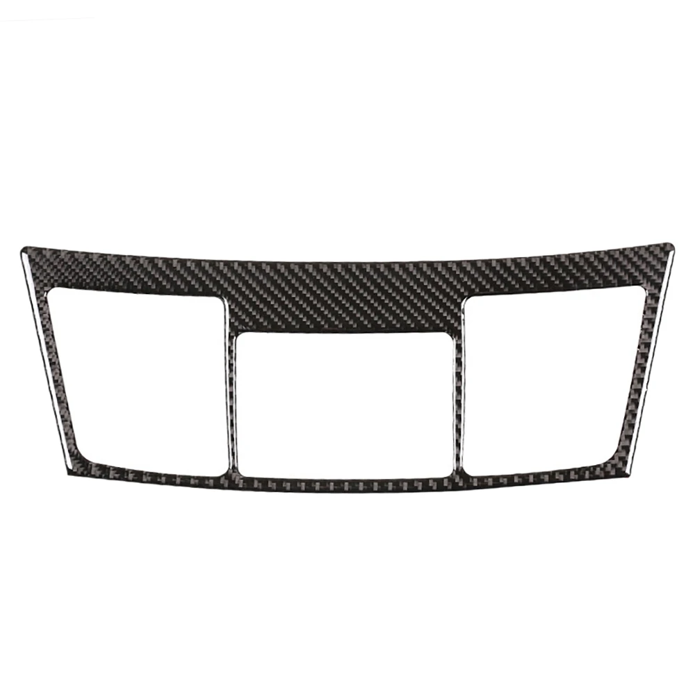 

Автомобильная мягкая рамка из углеродного волокна с центральным управлением для вентиляционного отверстия, обшивка для Toyota Highlander 2009-2013