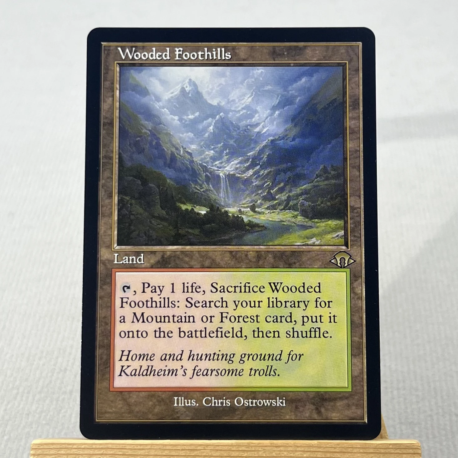 Фото Коллекционные карты Magic: The Gathering MAR SPE HOLO16-03 (прокси-карты) - Reanimate, Basic Lands, Brock Venom, Eddie Esper, Sentinel, Urza's Saga №4