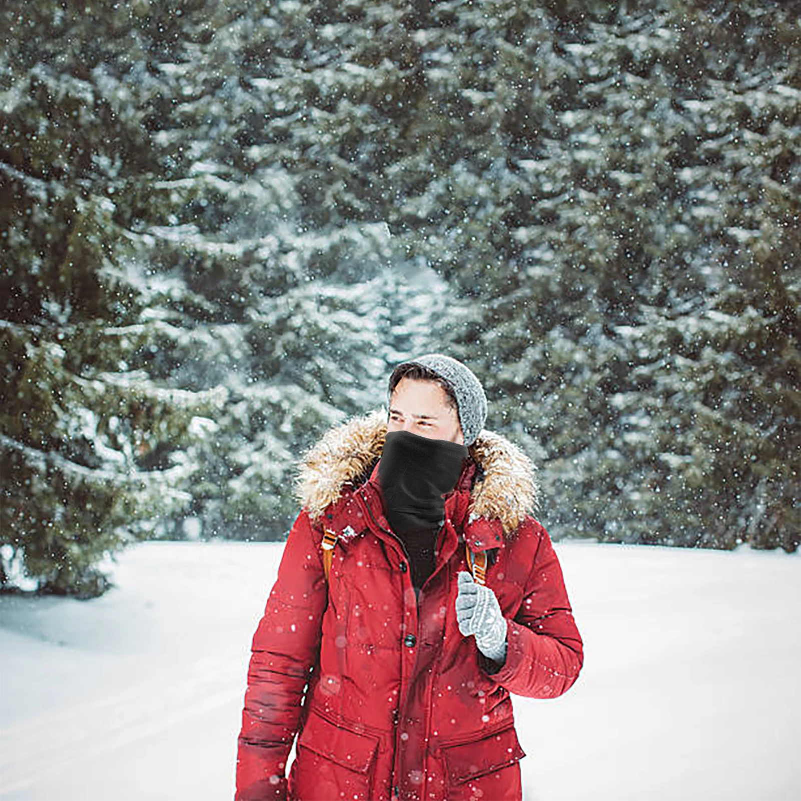 Рисунок 4 - Вязаный модный плюшевый шарф с