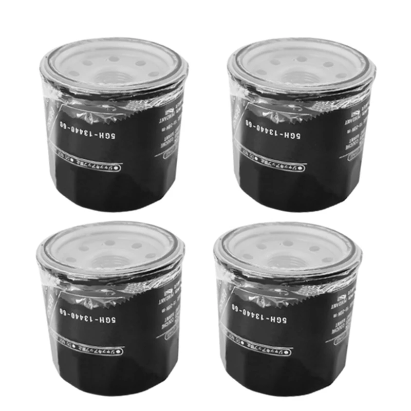 

4Pcs Outboard Motor Oil Filter For Yamaha Kubota 316 463 B7300 B7400 B7410 BX1500 BX1800 BX1830 BX185 Accessories 5GH-13440-00