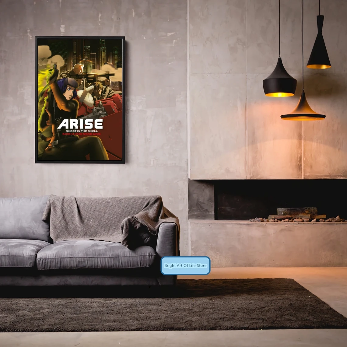 Призрак в Ракушке Вознесенные границы 4 призрака одиночный фильм плакат Обложка