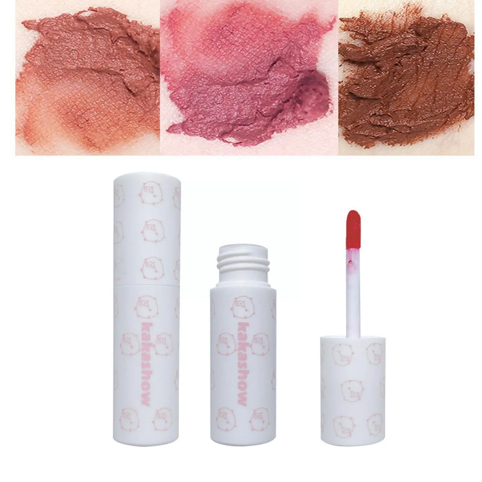 

Lip Gloss Women Makeup Matte Nude Lipstick Waterproof Long Colors Glaze Velvet Lasting 24 Cosmetics Lip Tint Lip Red J9S2