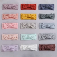 tie knot turbans baby headbands for girls elastic band newborns headband hair bands springs babies cute accessories bandages