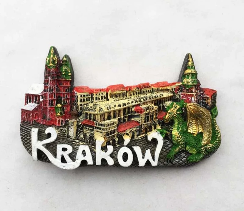 Магнитные 3D-наклейки на холодильник замок варвилл из Краков Польша