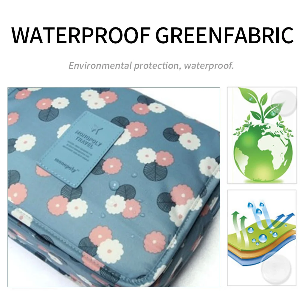 

Женская косметичка, дорожная косметичка, органайзер для туалетных принадлежностей, водонепроницаемый органайзер для хранения, подвесная к...