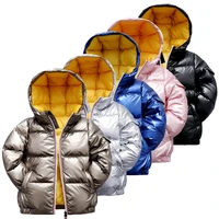 winter infant boys jacket coat thick kids warm light down coat children zipper hooded outwear costume for 2 10 years
