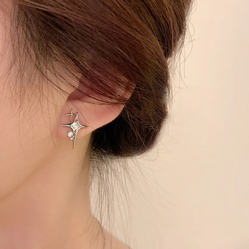 

Star Earrings For Women 2023 New Korean Fashion Designer Luxury Jewelry Earrings