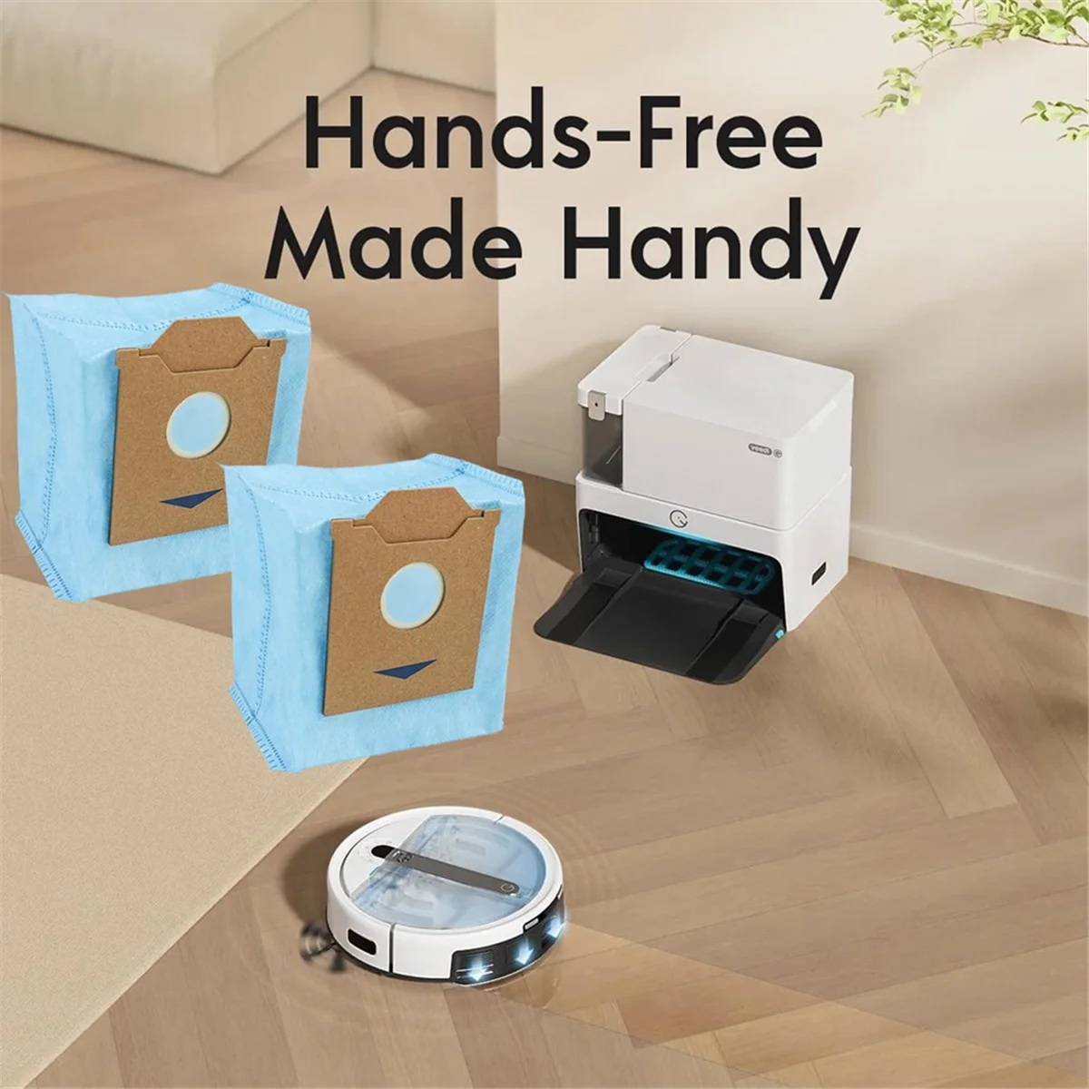 6 шт. сменные мешки для пыли Yeedi Cube робота-пылесоса CC запасные части