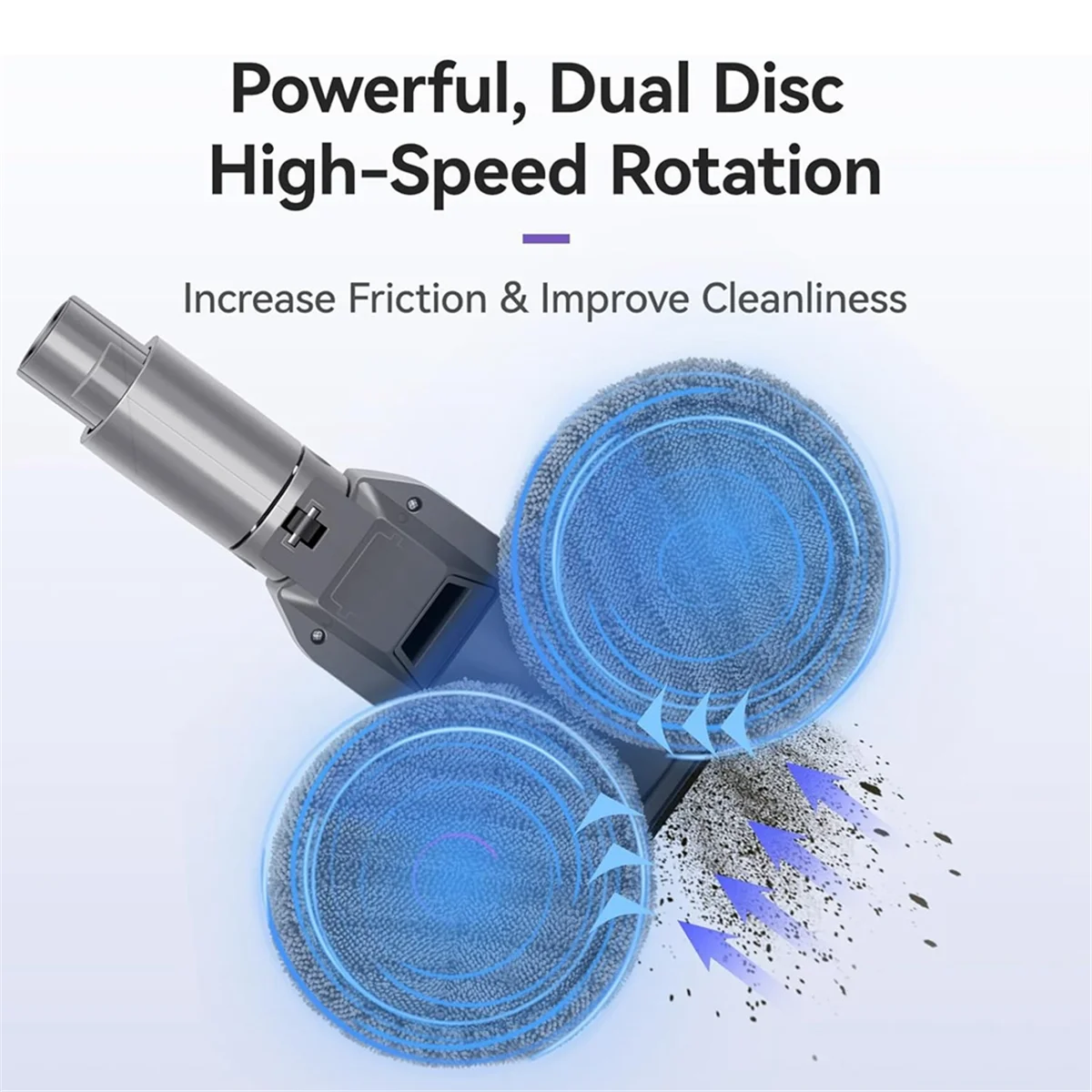 Высокоэффективная уборка для пылесосов V7 V8 V10 V11 V15 Швабра сухой и влажной уборки с