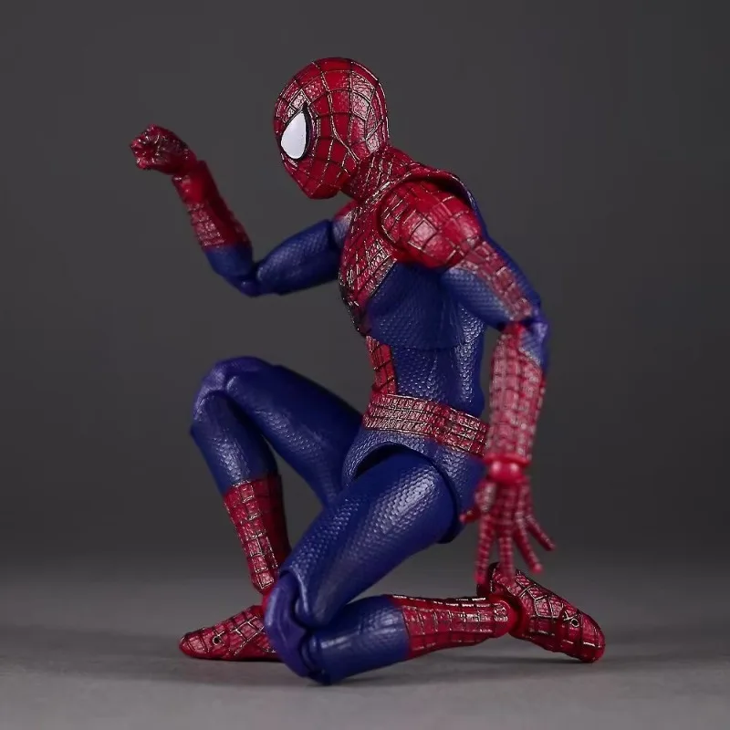 В наличии Новая фигурка Mafex 248 «Удивительный Человек-паук 2» Эндрю Гарфилд, аниме-фигурка, модель KO, детские игрушки, подарки на день рождения. (art.: 3920dcc428a90) - 3920dcc428a90