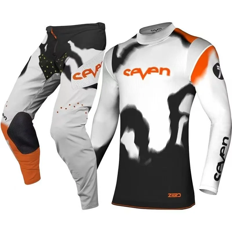 Фото Костюм-тройка 2025 HARD Wear Seven Mx Комплект снаряжения Offroad Moto Combo Эндуро Мотокросс Джерси и P Moto Racingwearobuy Одежда №2