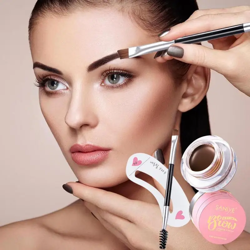 

2 в 1, двухсторонняя помада для бровей