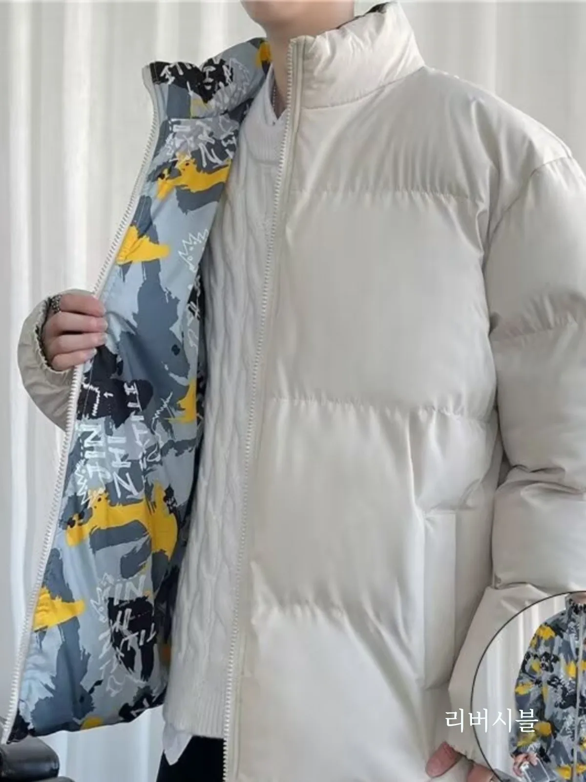 Двусторонняя одежда на хлопковой подкладке для мальчиков осенне-зимняя модная