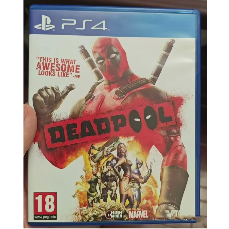 Sony Playstatio4 PS4 Подлинная подержанная игра CD Dead Pool Playstation4 игровая карта SONY Ps4 игры