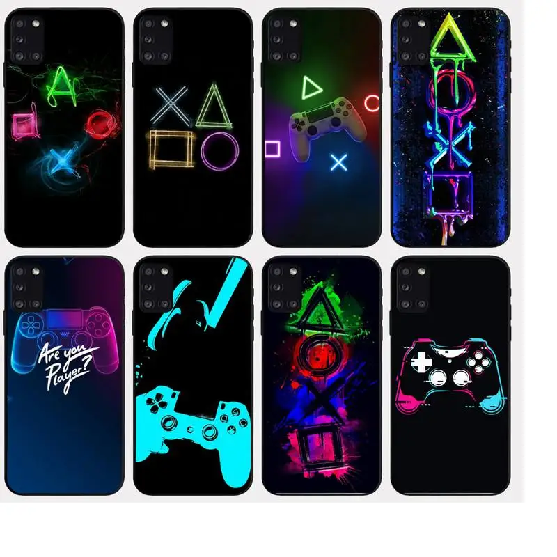 

Play Station PS4 Game Phone Case fundas shell cover for Samsung Galaxy S21 A51 A50 A71 A52 A72 S20 A21S Note 20 10Lite Plus