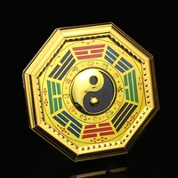 lucky chinese feng shui tai chi bagua mirror wall hanging ornament gossip craft taoist talisman energy blessing home decoration