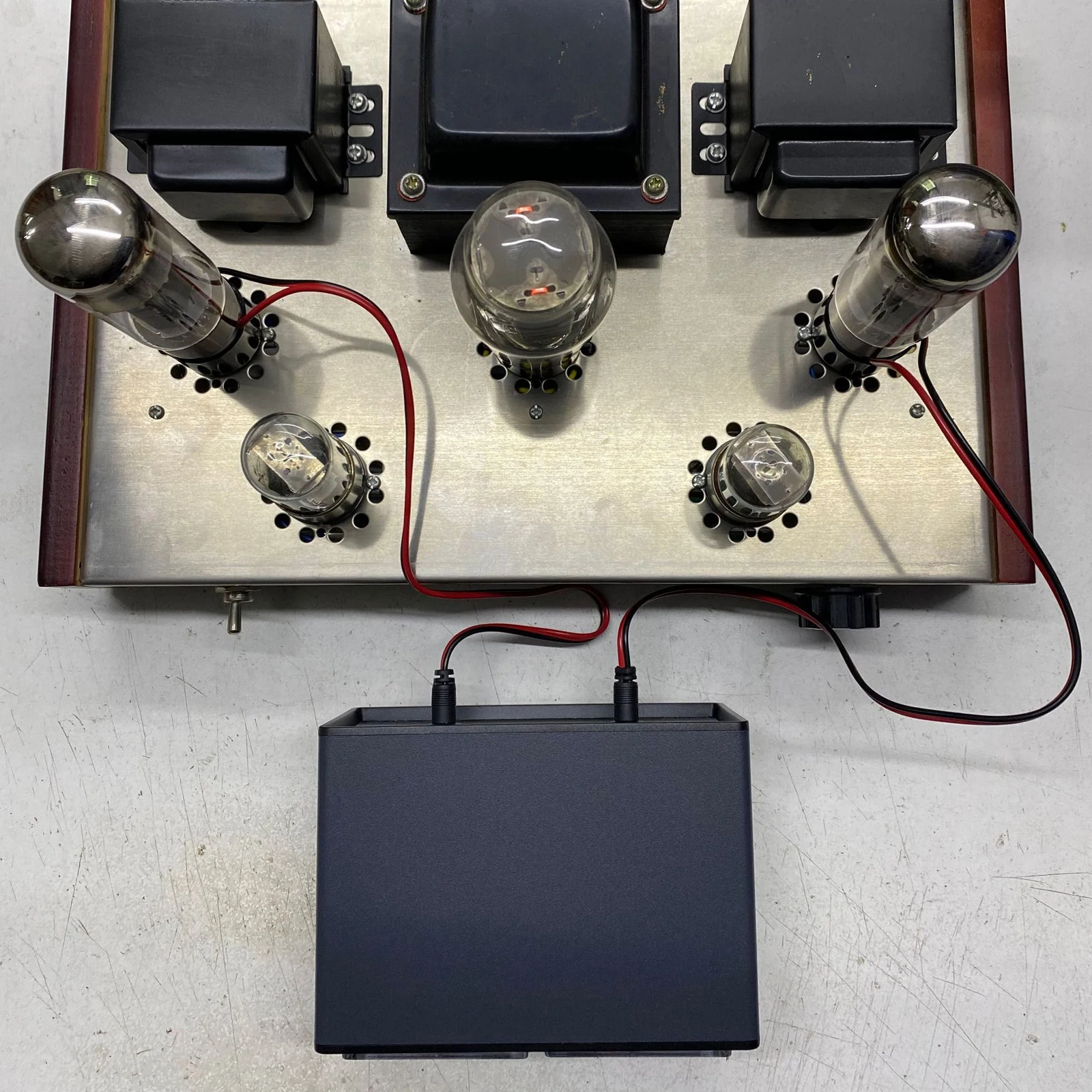 Douk аудио 8-контактный двойной токовый тестер + большой Амперметр Для EL34 KT88 6L6 6V6 5881