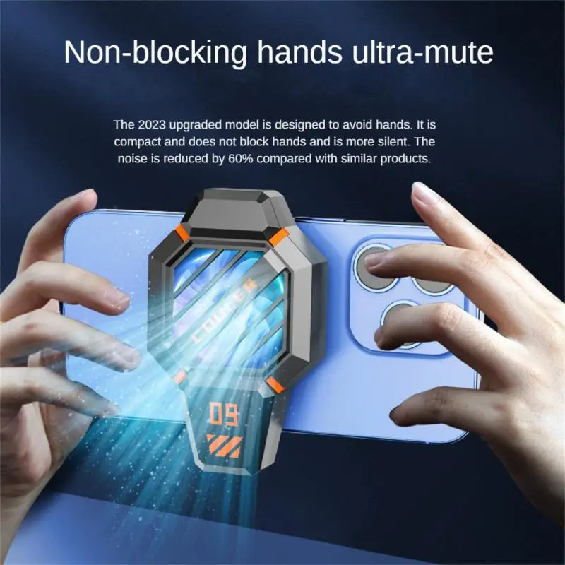 

Small And Exquisite Radiator Quick Heat Dissipation Fan Radiator Wireless Range 6-8 Hours Unrestricted Mobile Phone Heat Sink