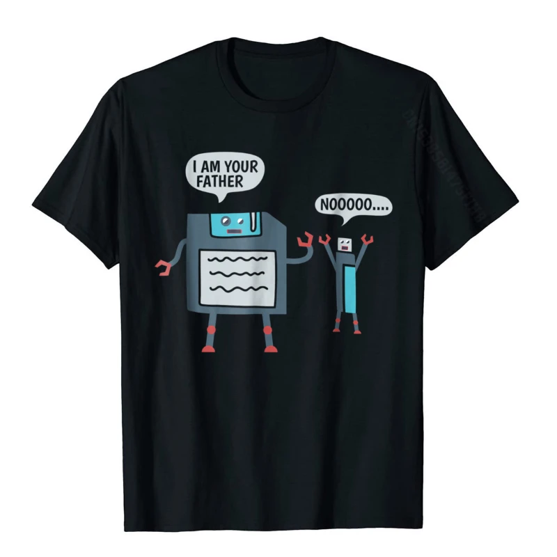 

Floppy Disk I Am Your Father TShirt Funny Nerd Geek Tee Shirt Men Women Short-sleev Graphic Tops Casual Camisetas