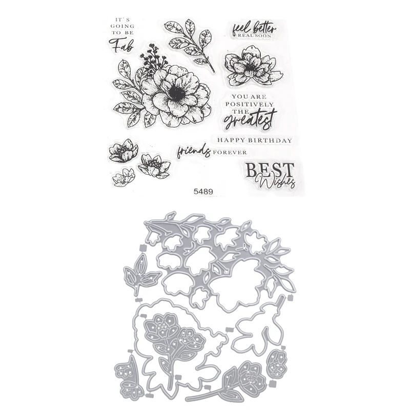 

Штампы и штампы для карт, 1 комплект, штамповки, художественные принадлежности, металлические штампы (5489)