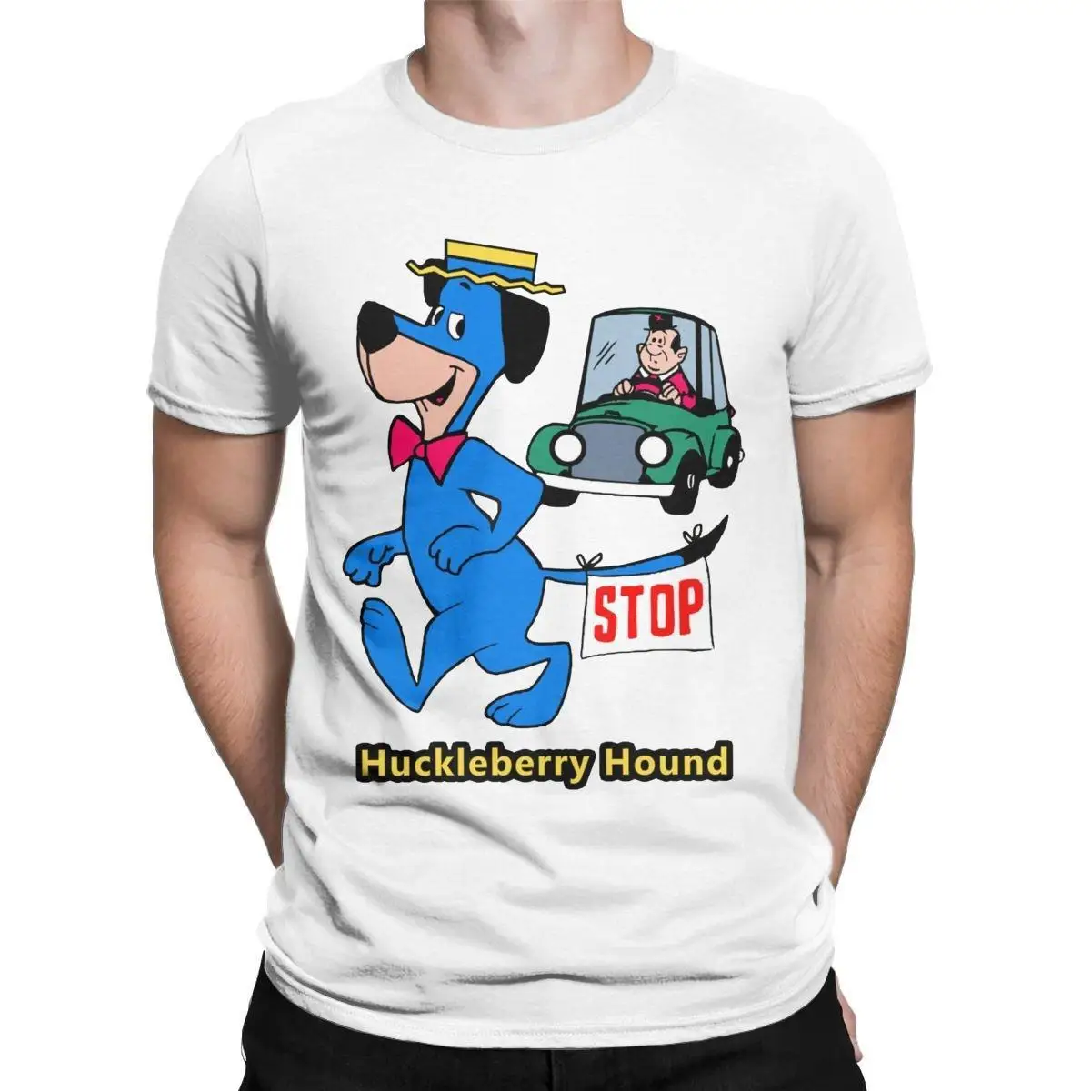 

Funny STOP Phooey Wacky Races T-Shirt for Men Crewneck 100% Cotton T Shirt Shepherd Short Sleeve Tees Gift Idea Clothes