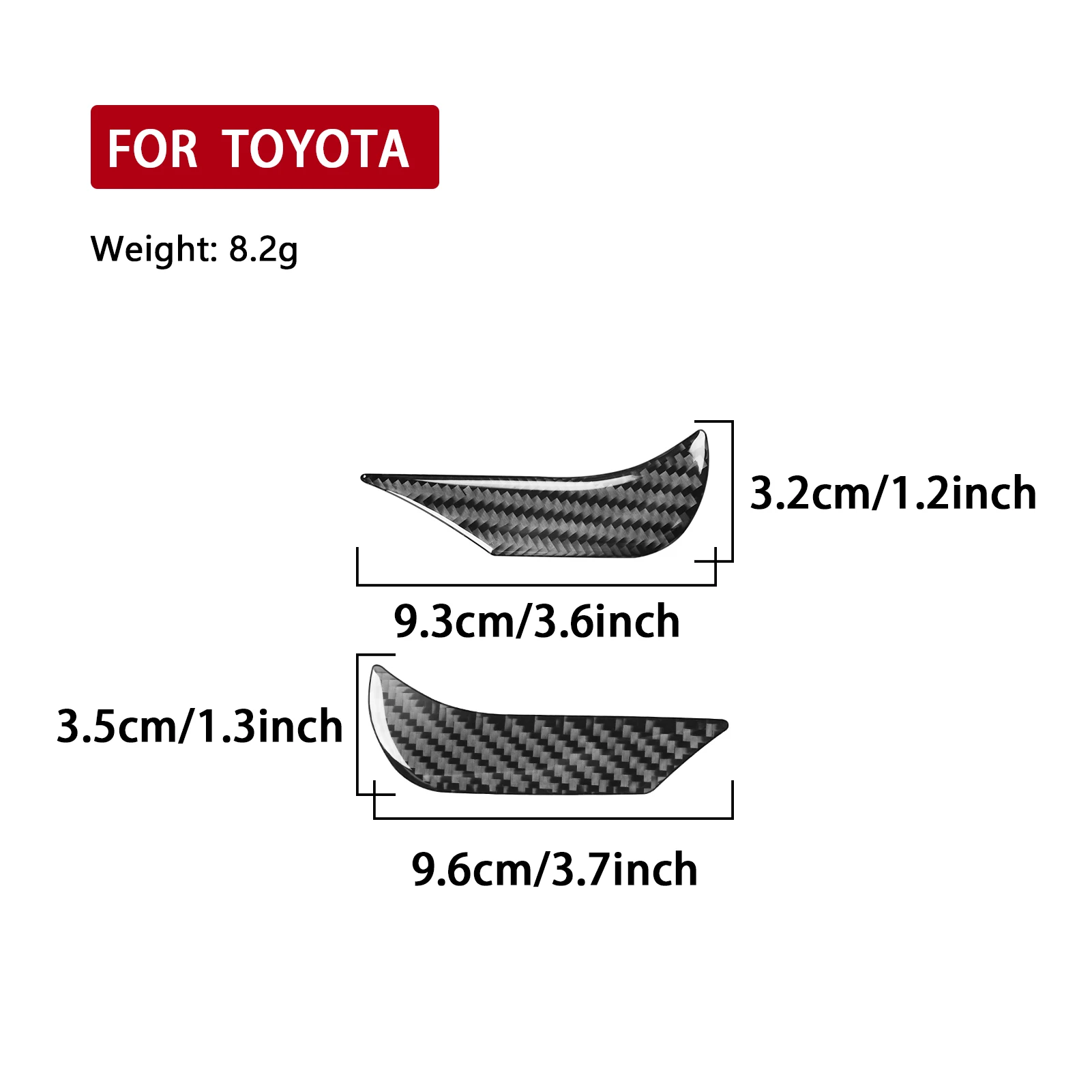 Фото Накладка на приборную панель из карбона для Toyota Tundra Sequoia 2022+ (модифицированная наклейка, аксессуар для интерьера автомобиля) №1
