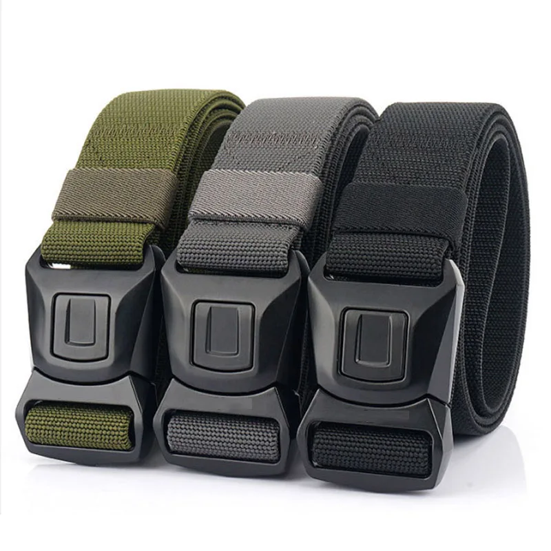 

Ремень мужской Тактический из натурального нейлона, 125 см, с регулируемой пряжкой