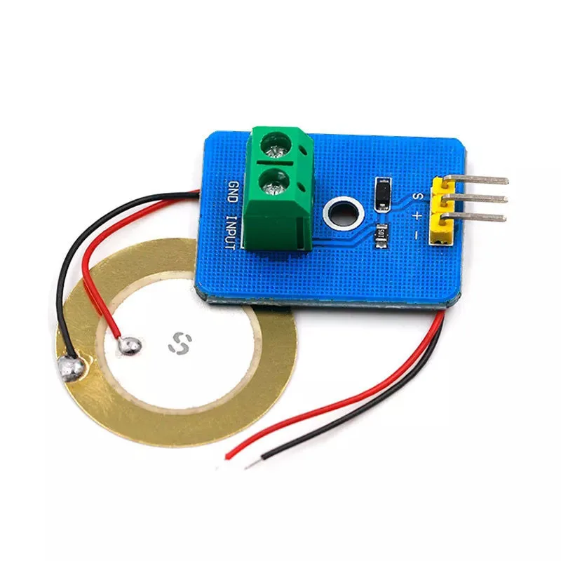 

1/2/3Pcs Electronic Building Block Single-Chip Module Ceramic Vibration Sensor Analog Piezoelectric