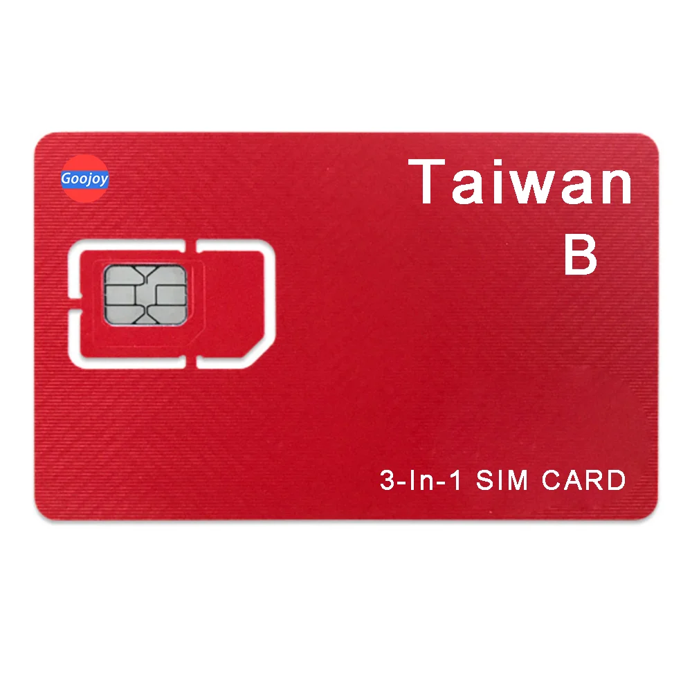 

Taiwan B Prepaid Sim Card,Taiwan Zhonghua & Far EasTone Operator,4G wifi unlimited Internet Data Plans,International data card