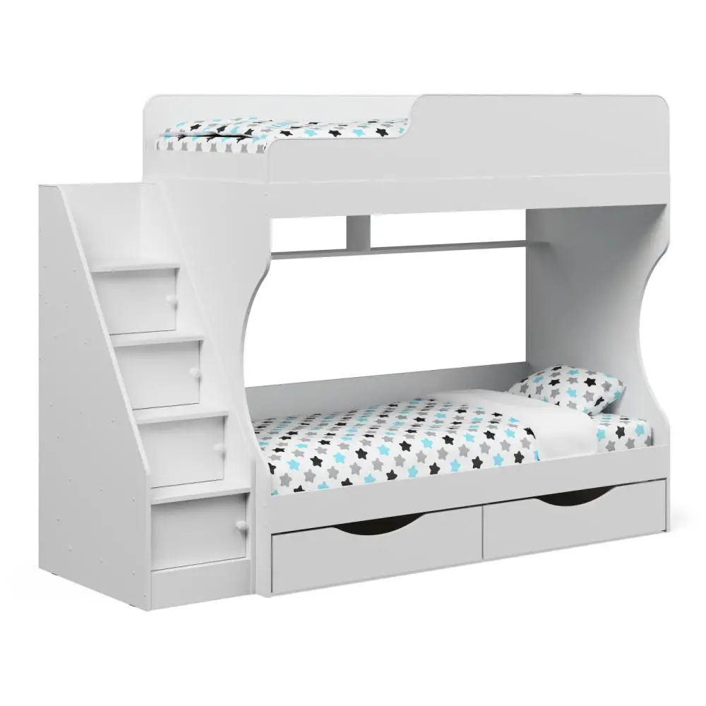 Подростковая кровать Капризун 6 двухъярусная с ящиками |