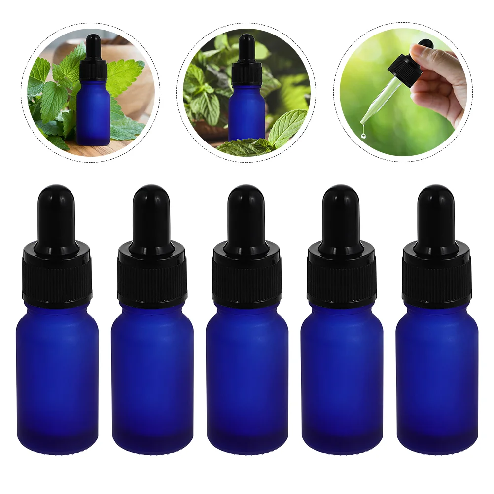

10 Pcs Dropper Bottle Scrub Essential Oil Travel Oils Glass Perfume Sub Bottles