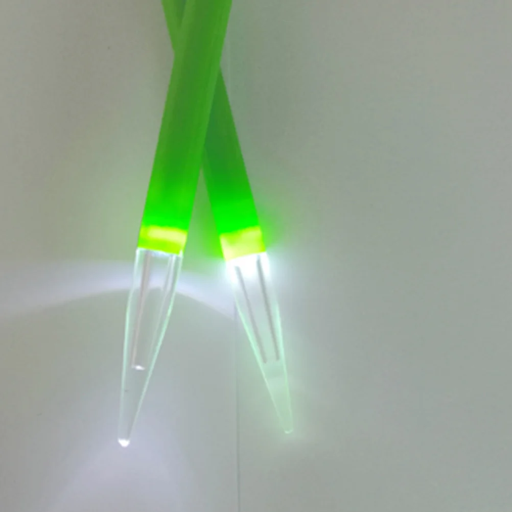 Инструменты для вязания 8 мм иглы с подсветкой размер 11 блестящий круглый свитер