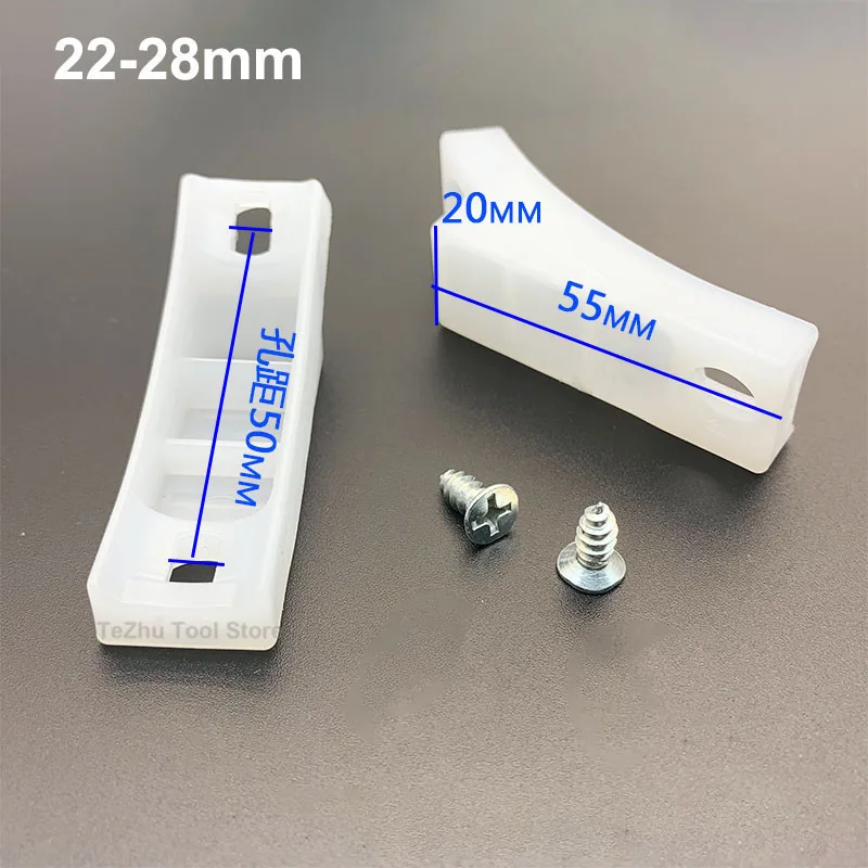 Полипропиленовые пластиковые бриллиантовые накладки, Нескользящие трубчатые коврики, стальные трубчатые зажимы, подкладки для ножек стула, протекторы для пола, трубчатые зажимы