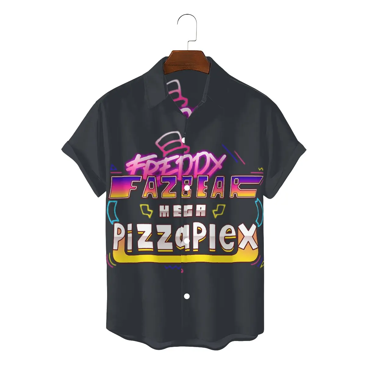 

Essential Special 3D Shirt FNAF Game Security Breach Leisure Hawaii Shirts Hot Sale Stuff For Adult
