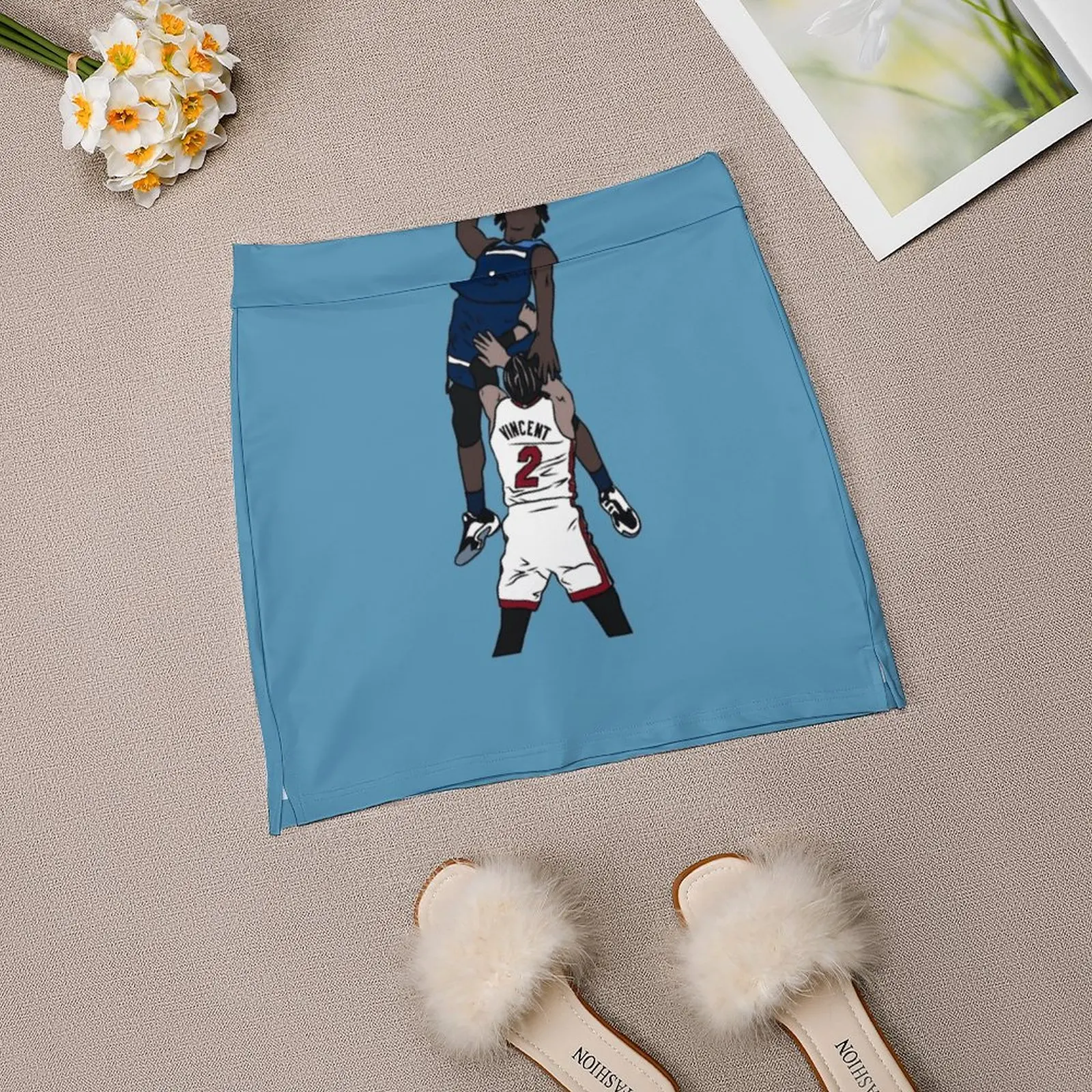 Энтони Эдвардс &quotНа Гейбе Винсент Женская модная спортивная юбка с карманами