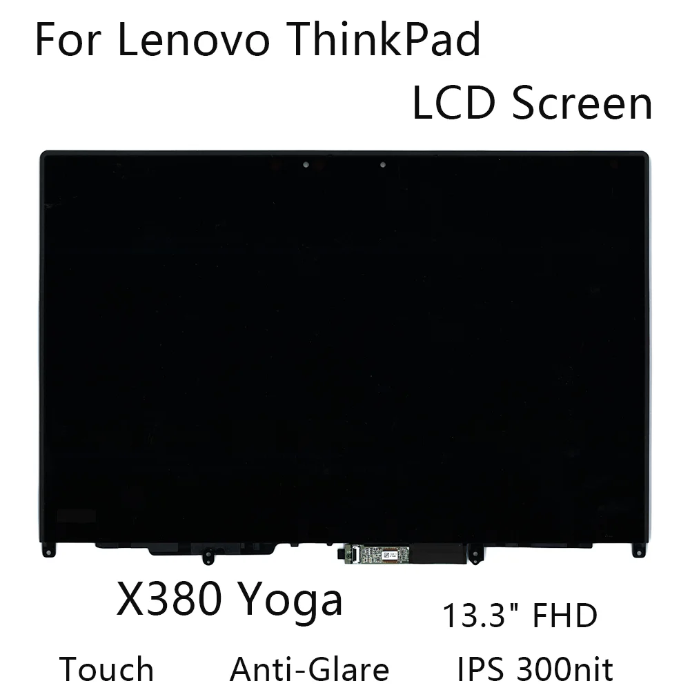 13 3 &quotFHD новый для Lenovo ThinkPad X380 Yoga ноутбука ЖК-экран сенсорный антибликовый IPS 300nit