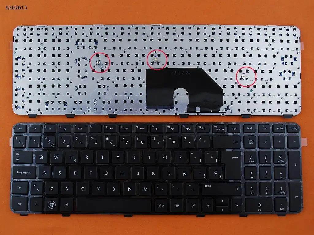 

SP Laptop Keyboard for HP DV6-6000 GLOSSY FRAME BLACK Reprint