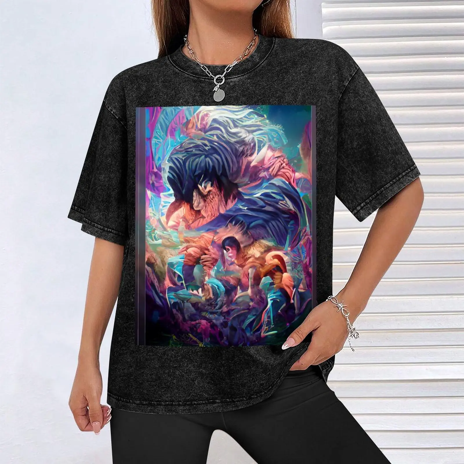 Футболка торико дешевая вещь винтажная для мальчика аниме рубашки мужские