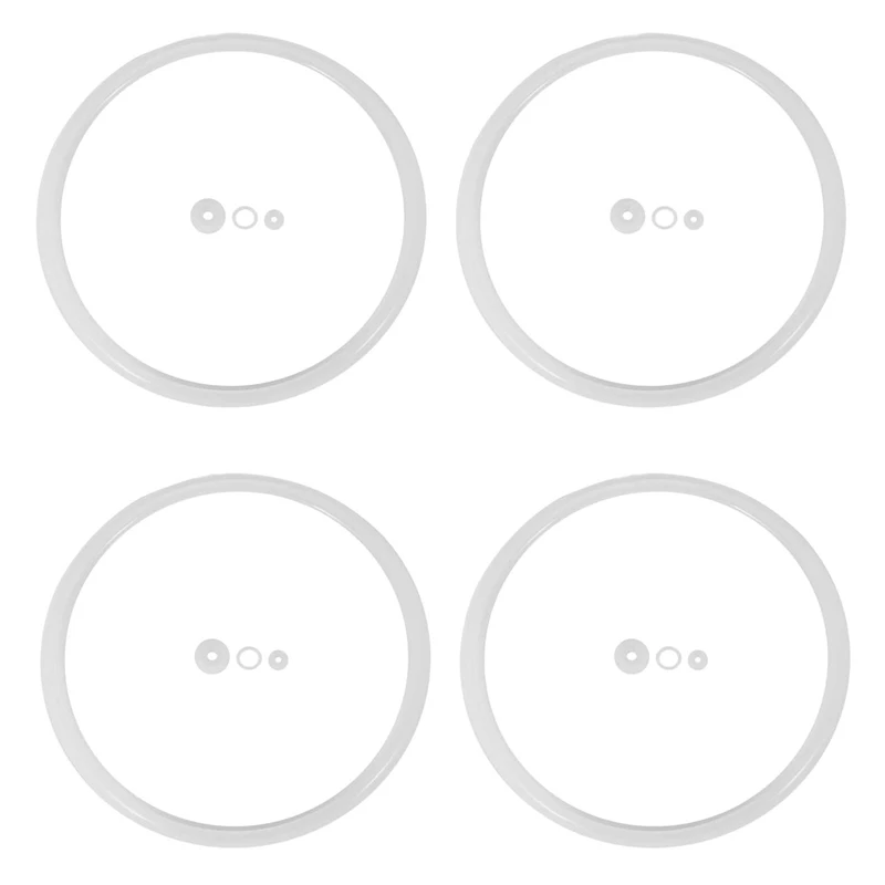 

2023 Hot Sale-4X Replacement Silicone Rubber Electric Pressure Cooker Parts Sealing Ring Gasket Home 5-6L