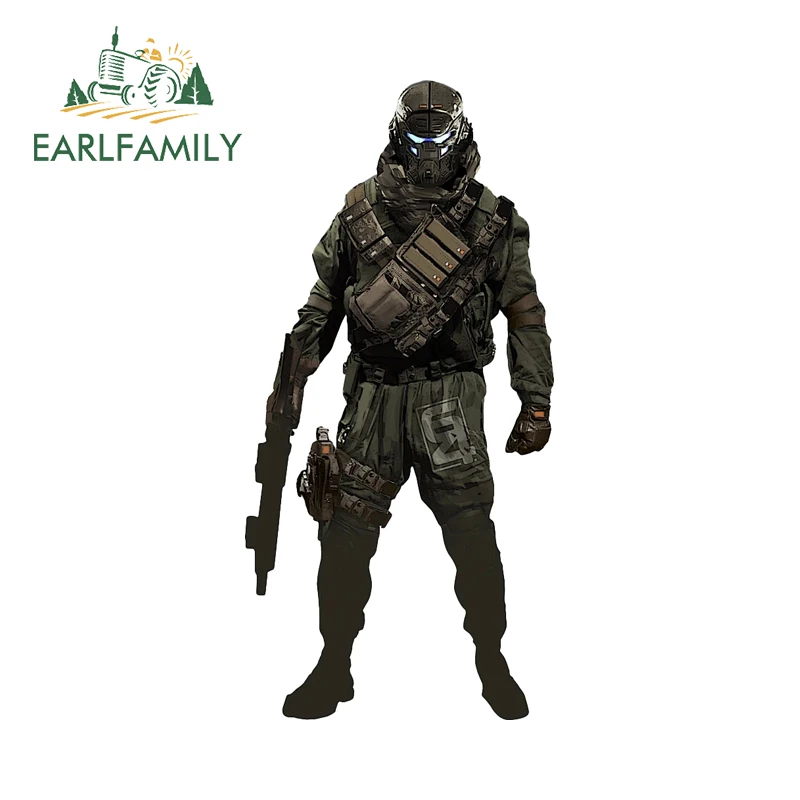 

EARLFAMILY 13 см x 7,8 см для специальных сил автомобильные наклейки водонепроницаемые наклейки виниловые автомобильные аксессуары мультяшная графика