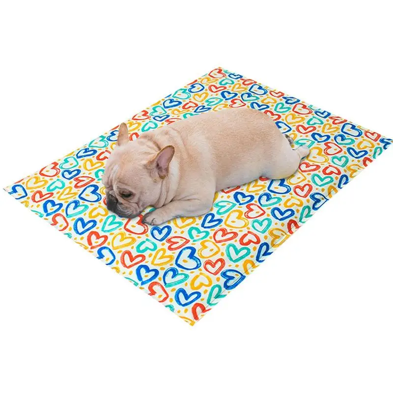 

Cat Cooling Mat Comfortable Pet Ice Mat Comfortable Gel Dog Cooling Mat For Indoors Outdoors Car Lawn Beach Travel Picnic