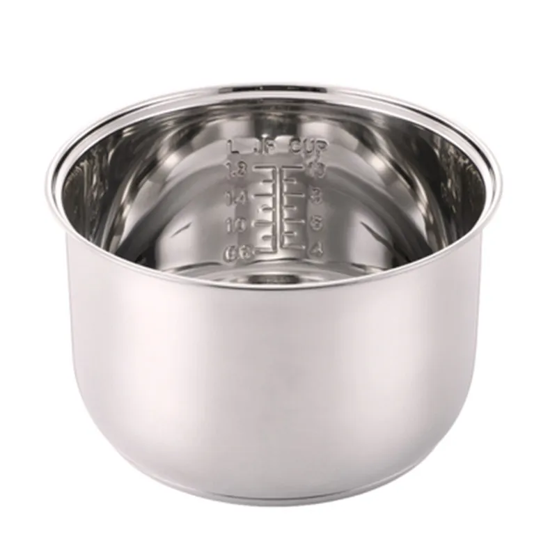 

304 Stainless Steel Rice Cooker Inner Pot for Polaris PMC 0367AD Replacement Inner Bowl