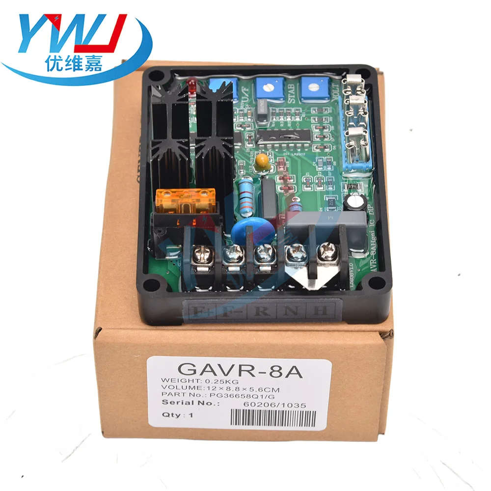 Gavr 8a Avr Высококачественный бесщеточный генератор Автоматический регулятор